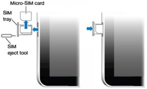 iPad SIM Card Tray