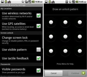 Set Screen Lock Pattern