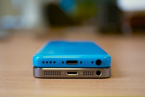 iPhone 5S And iPhone 5C Close Up