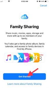 Click On Get Started