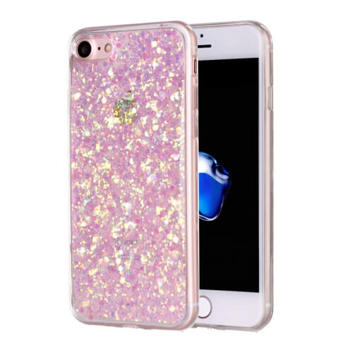 iPhone 7 Glitter TPU Case Pink