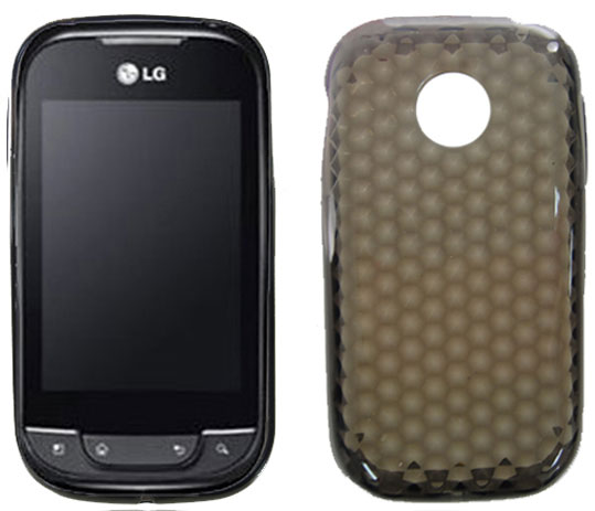 LG Optimus Spirit P690F TPU Case Black