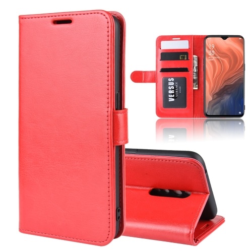 Oppo Reno Z PU Leather Case Red