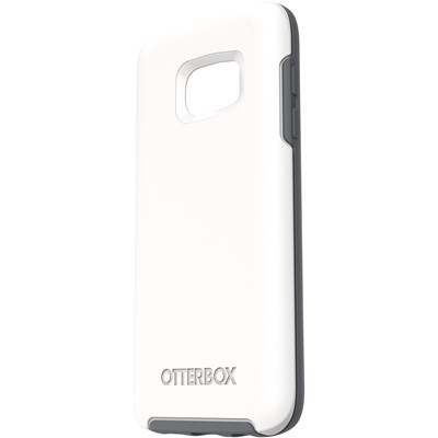 Samsung Galaxy S7 OtterBox Symmetry Case White And Gunmetal Grey