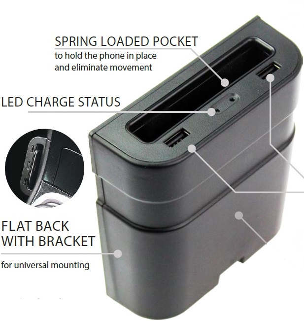 Qi Wireless Charging Pocket 