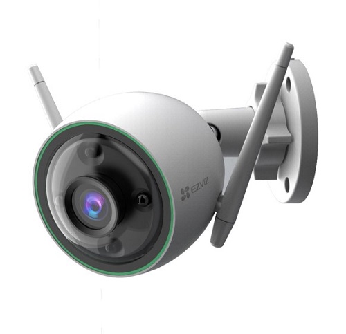 EZVIZ C3N Outdoor Smart Wi-Fi Camera, Colour Night Vision, AI-Powered Person Detection, H.265 Video Compression, IP67 Dust And Water Protection