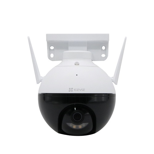EZVIZ C8C, Outdoor Pan/Tilt Camera, AI-Powered Person Detection, Colour Night Vision, Active Defense, IP65 Dust and Water Protection, Audio Pick-up