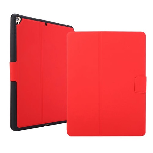 iPad 8th Gen Folding PU Leather Case Red