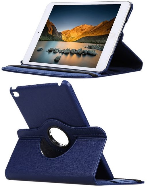 iPad Mini  5 2019 360 Degree Rotating Case Blue