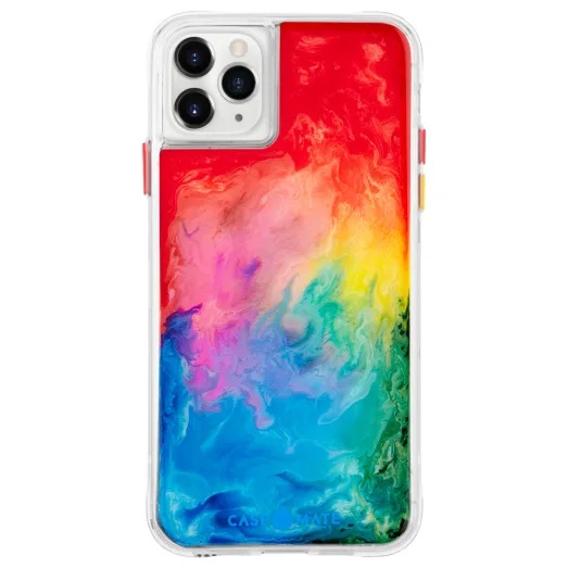Case-Mate Tough Watercolour Case For iPhone 11 Pro Rainbow Splash