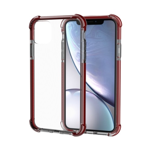 Shockproof TPU And Acrylic Protective Case For iPhone 11 Brown