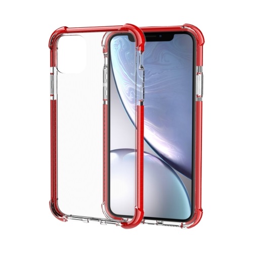 Shockproof TPU And Acrylic Protective Case For iPhone 11 Red