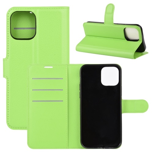 Wallet Case Black For iPhone 12 And iPhone 12 Pro Green