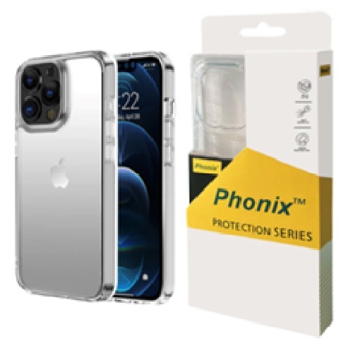 Phonix iPhone 15 Plus Clear Rock Case 