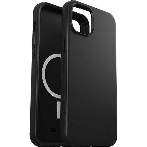 OtterBox Symmetry+ MagSafe iPhone 15 Plus Case Black