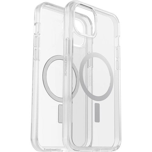 OtterBox Symmetry+ MagSafe iPhone 15 Plus Case Clear