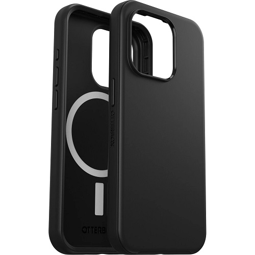 OtterBox Symmetry+ MagSafe iPhone 15 Pro Case Black
