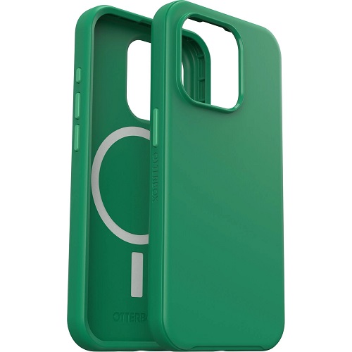 OtterBox Symmetry+ MagSafe iPhone 15 Pro Case Green Juice