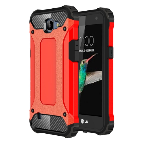 LG K4 2017 Armor Case Red