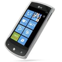 LG Optimus 7 E900 Silicon Case White