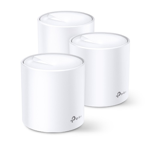 TP-Link Deco X20 (3-pack) AX1800 Whole Home Mesh Wi-Fi System, Up To 530 sqm Coverage