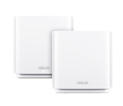 ASUS ZENWIFI CT8 AC3000 Tri-band Whole-Home Mesh WiFi Routers (2 Pack) White