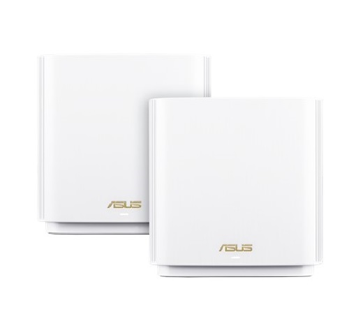 ASUS ZENWIFI XT8 AX6600 Wifi 6 Tri-Band Whole-Home Mesh Routers White (2 Pack)