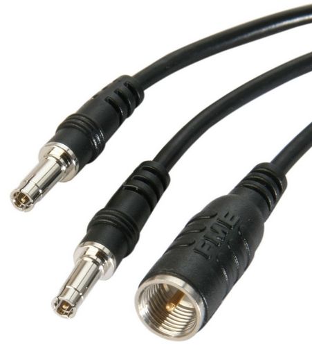 Telstra Pre Paid 4GX Wi-Fi Pro E5787 Dual Patch Lead Cable for External Antenna