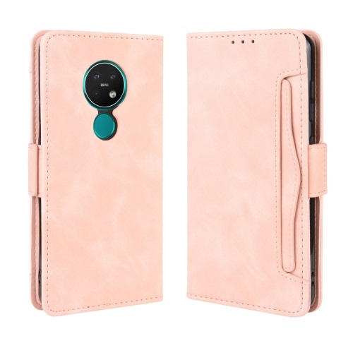 Nokia 7.2 PU Leather Case Pink