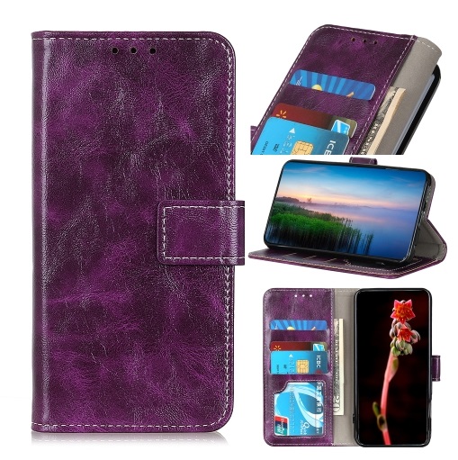 Oppo Find X3 Lite Wallet Case Purple