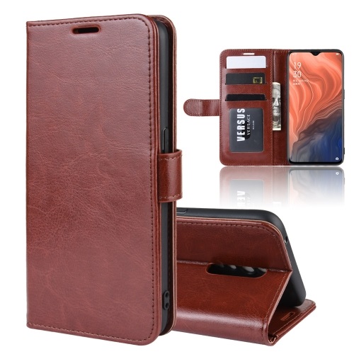 Oppo Reno Z PU Leather Case Brown