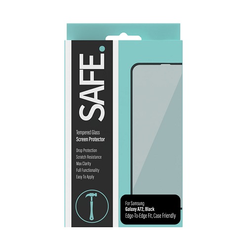 SAFE Tempered Glass Screen Protector For Galaxy A72 Case Friendly
