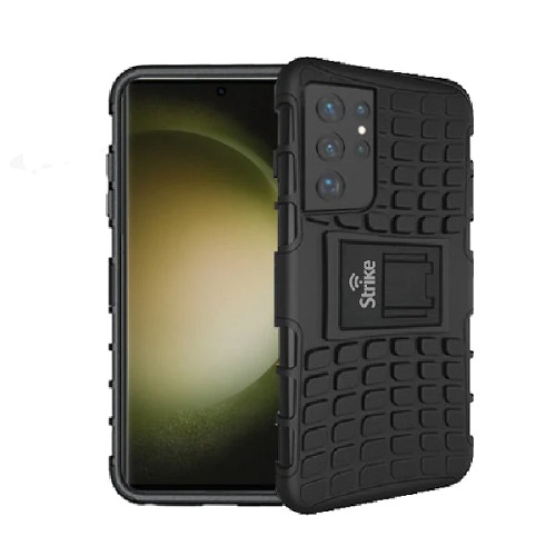 Strike Rugged Samsung Galaxy S23 Ultra Case Black