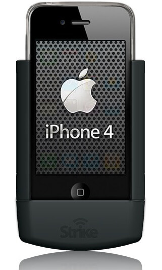 Strike Alpha Cradle For Apple iPhone 4 And 4S With Clear Case Professional Install  